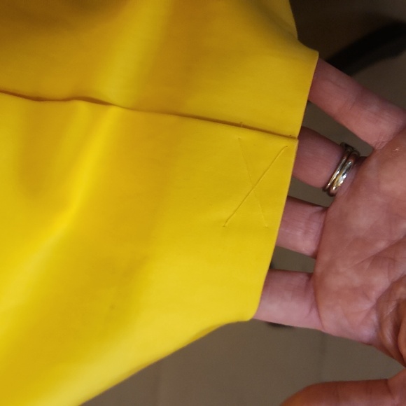 Calvin Klein Yellow Cocktail Dress, Size 6 - Picture 7 of 10